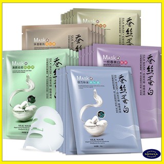 Mặt nạ giấy dưỡng da mụn cấp ẩm thải độc tơ tằm ONE SPRING SILK MASK