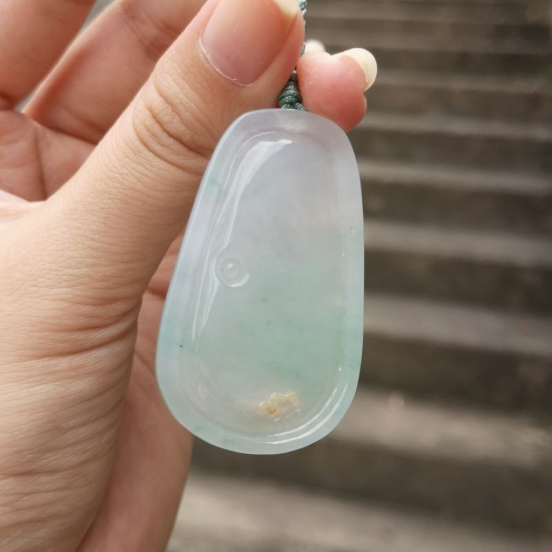 [Type A 100% thiên nhiên] Mặt dây chuyền Ngộ Đạo/ Thiền NGỌC JADEITE (cẩm_thạch) loại A không xử lý