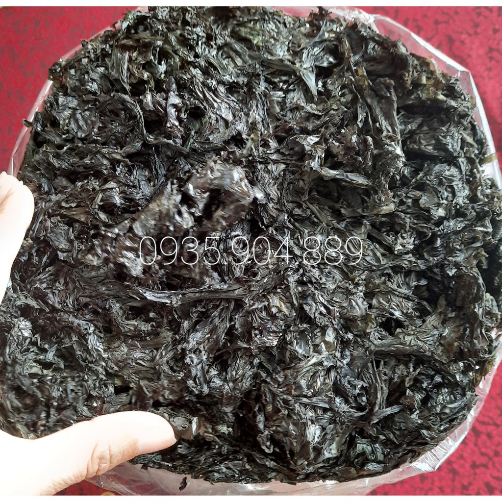 Sỉ 4 ký rong mứt nấu canh. Rong cao. Rong biển làm cháy tỏi