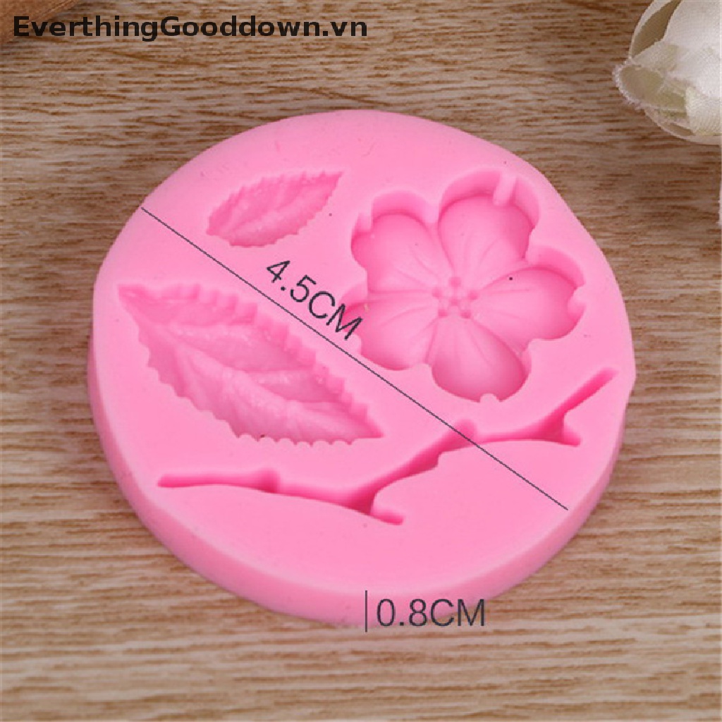 Khuôn Làm Bánh / Xà Phòng Chất Liệu silicone Tự Làm Hình Trái Đào