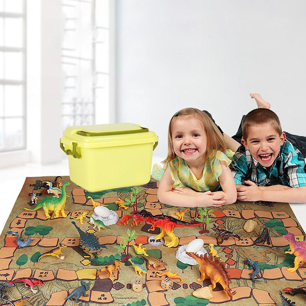 NIUYOU Bộ 39 Món Cờ Khủng Long Tự Nhiên Giáo Dục Sớm Cho Bé