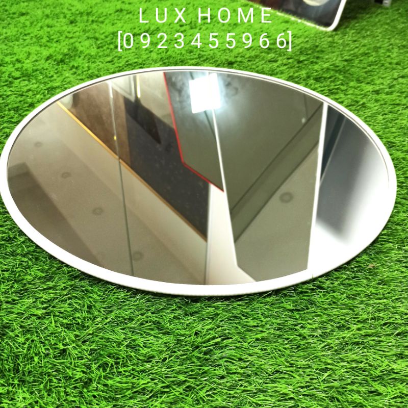 Gương Treo Tường Tròn Khung Viền LUXHOME 50cm, 60cm, 40cm, 70cm, 80cm Cao Cấp Chống vỡ, Chống ố.