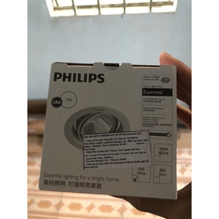 Đèn chiếu điểm philips 59776 7w 4000k/2700k