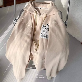 Áo khoác nỉ nữ hoodie form rộng cute hàn quốc NAVISA M380