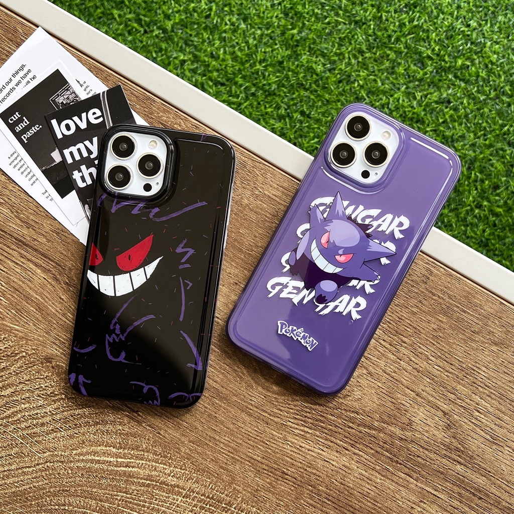 Ốp Điện Thoại tpu Gengar Mềm Hoạt Hình Cho Iphone 7plus / 8plus x / xs xsmax 11 11promax 12 12pro 12promax 13 13pro 13promax 12mini 13mini
