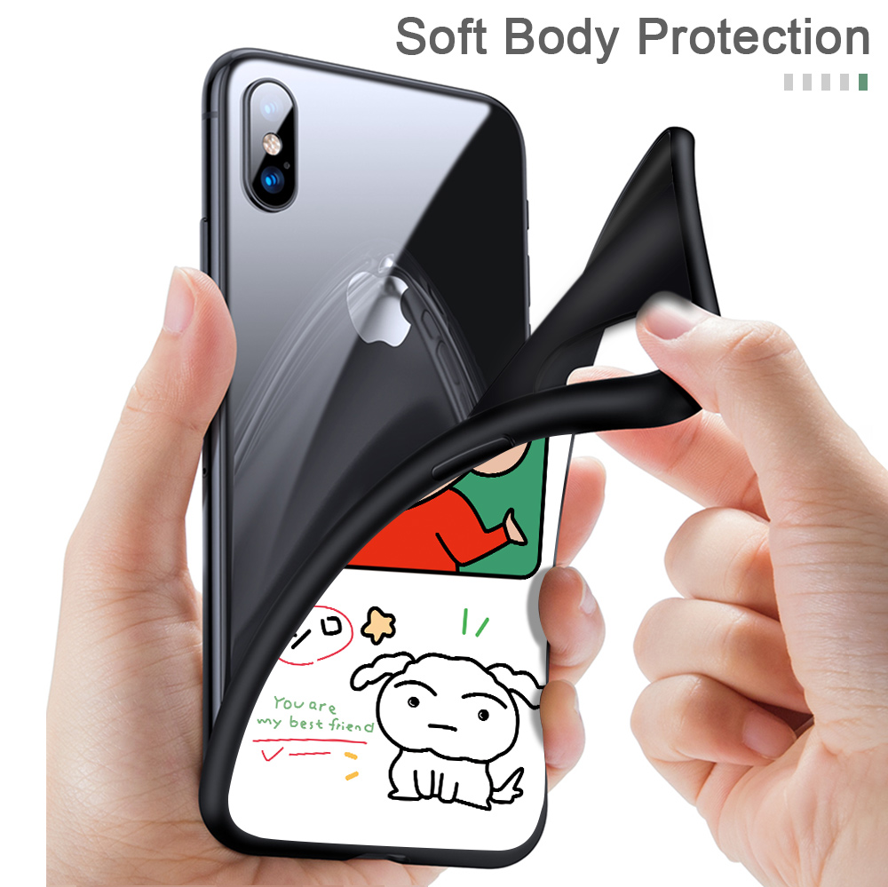 Samsung Galaxy J8 J7 2015 2016 2017 2018 Pro Core Prime Plus C8 C7 J710 J730 J7310 J700 cho Anime Cartoon Totoro Pikachu Sailor Moon Luffy Choba Crayon Shin-chan Soft Phone Case Shockproof Casing Cover Back Cases Ốp lưng điện thoại