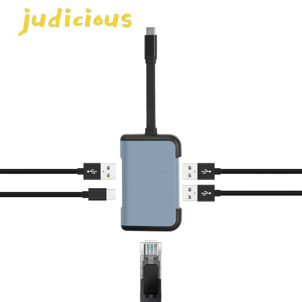 Bộ Chia 3 Cổng Usb 3.0 1000mbps Rj45 Gigabit Ethernet | BigBuy360 - bigbuy360.vn
