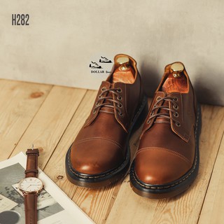 Giày tây Dr.Marten da bò thật đế đốc cổ điển bền chắc chắn êm chân thời trang năng động đa trang phục H282