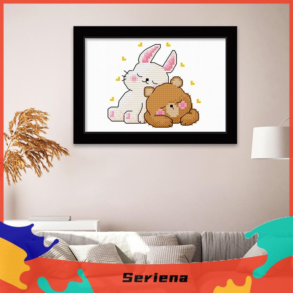 Tranh Thêu Chữ Thập 11ct Hình Động Vật Hoạt Hình Kích Thước 25x20cm | BigBuy360 - bigbuy360.vn