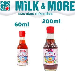 Nước mắm lê gia cho bé ăn dặm lê gia chai 60ml/200ml date 08/2024