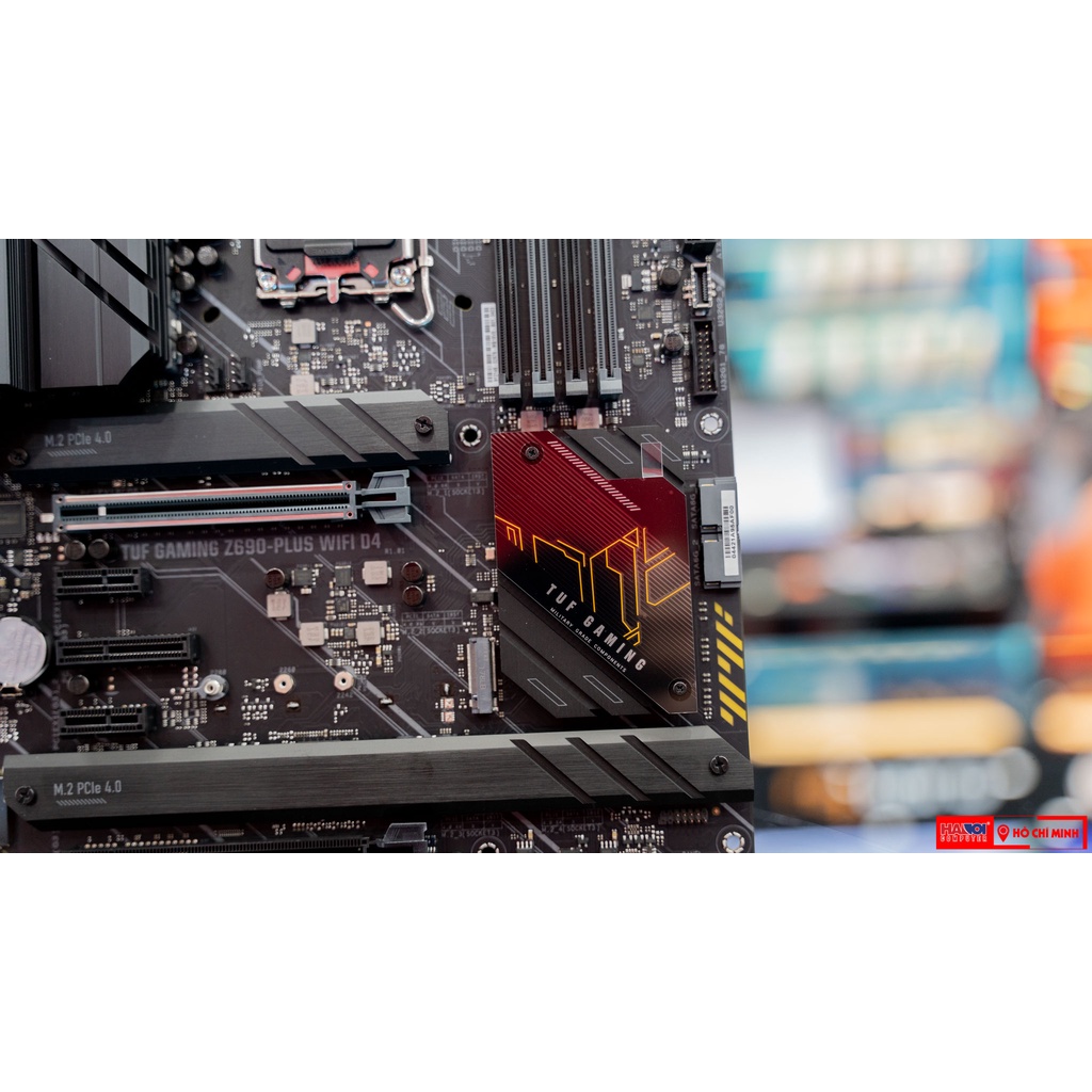 Mainboard ASUS TUF GAMING Z690-PLUS WIFI D4 (Intel Z690, Socket 1700, ATX, 4 khe RAM DDR4)