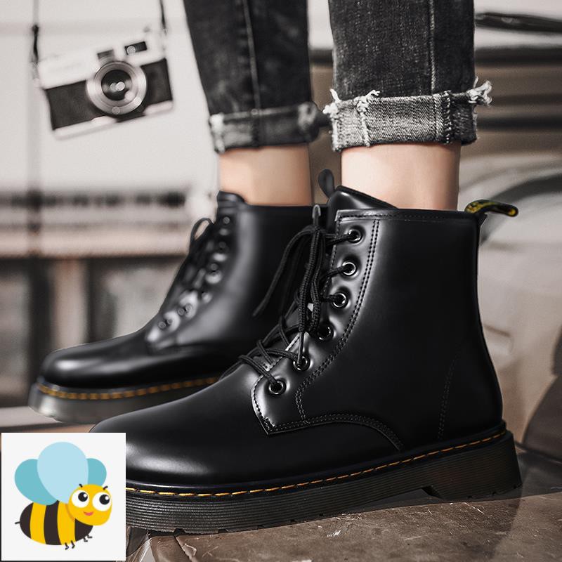 Dr.Martens Giày Bốt Da Cổ Cao 6 Lỗ Phong Cách Cổ Điển Cho Nam