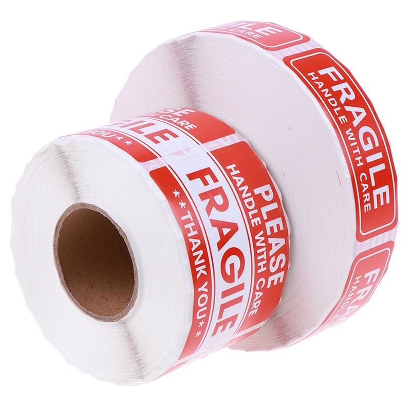 Bộ 1000 Miếng Dán Chữ Fragile Dùng Trang Trí