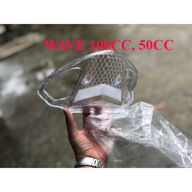 Ốp Hậu Trong Suốt Cho Wave 100 - 110 - Dream II