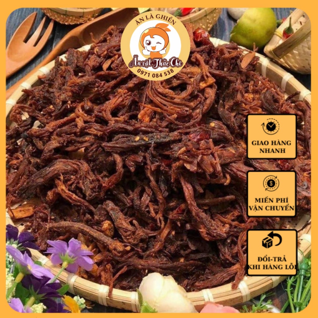 Heo khô cháy tỏi loại đặc biệt _500gr | BigBuy360 - bigbuy360.vn