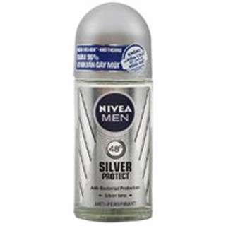 Lăn khử mùi Nivea Men Silver Protect Phân tử bạc chai 50ml