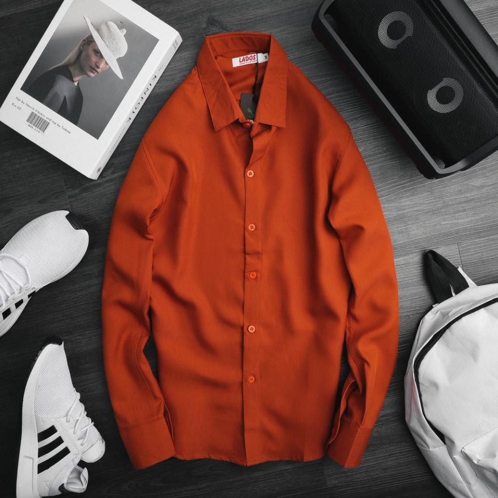 Áo sơ mi trơn tay dài nam 4U 1523 [Hàng Cao Cấp] | BigBuy360 - bigbuy360.vn