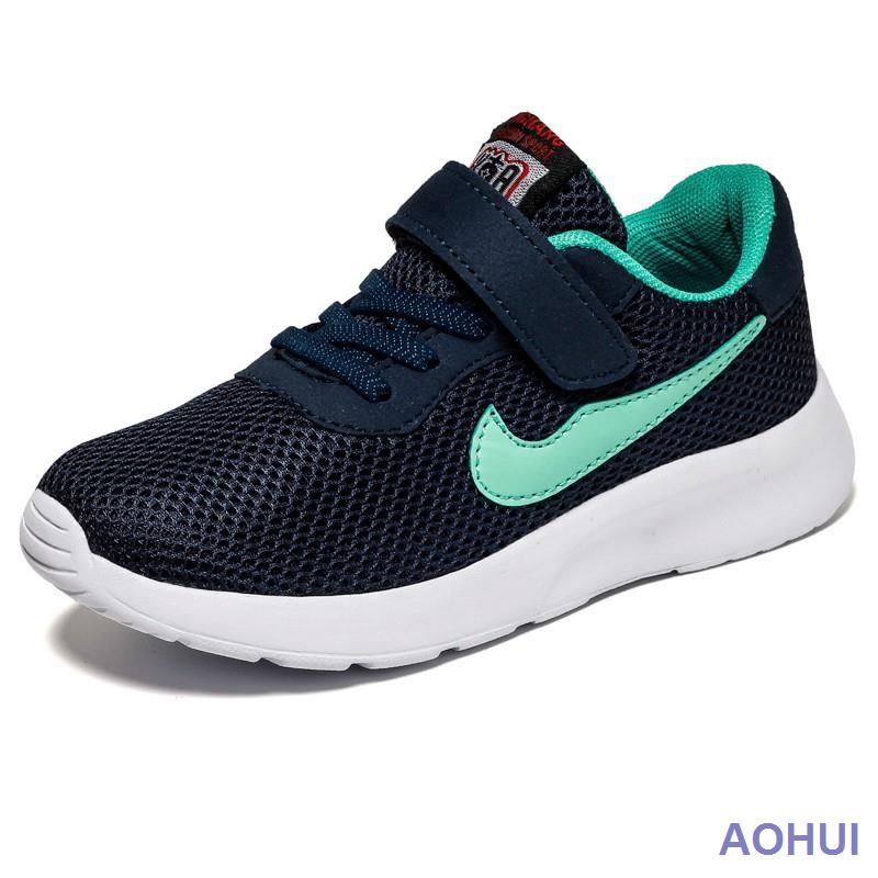 Kho sẵn sàng Giày Thể Thao Lưới Thoáng Khí Cho Bé，Giày chạy bộ trẻ em