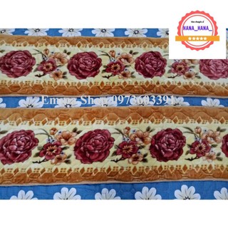 Bộ Thảm Trải Ghế Gỗ (2 Dài x 1m8), Đệm Trải Ghế Trường Kỷ (Loại 2 Ghế Dài)