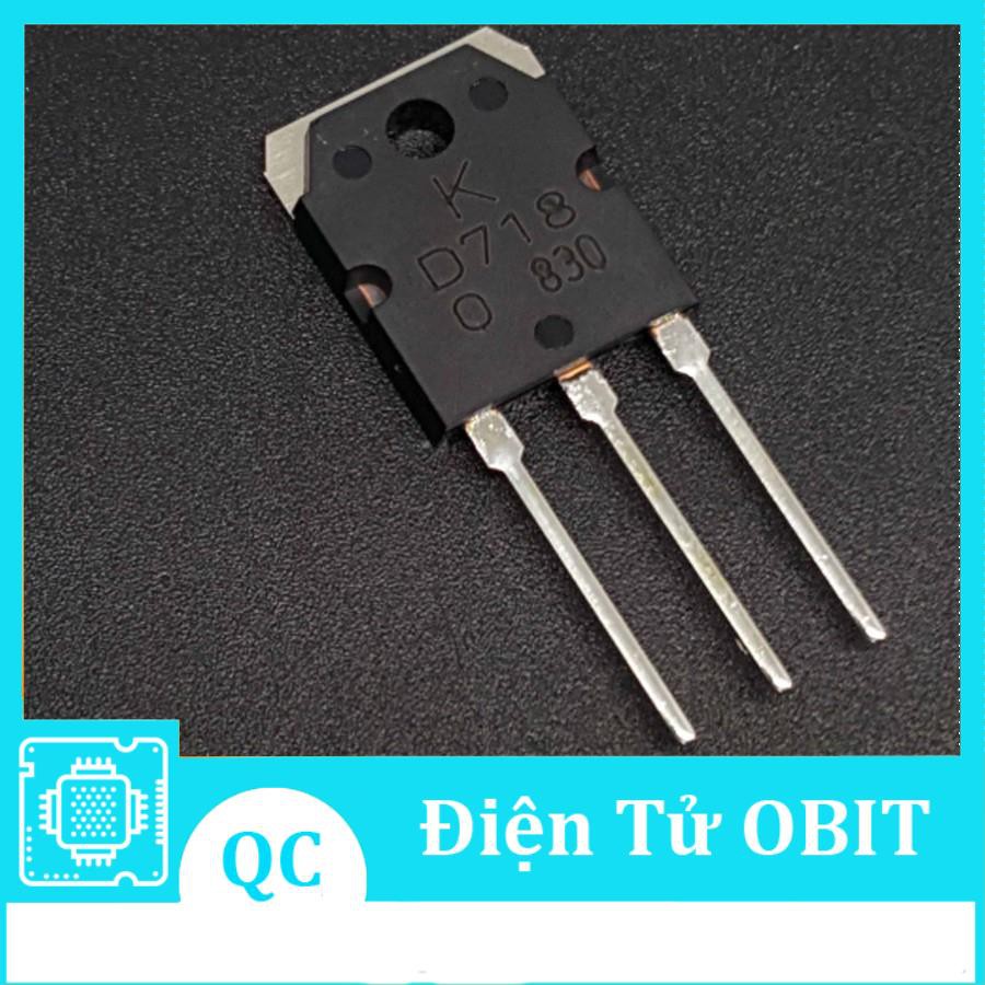 Sò âm thanh D718 TO-247 TRANS NPN 8A 120V Tiện Lợi