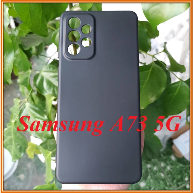 Ốp lưng Samsung Galaxy A73 5G - Ốp lưng dẻo đen hạn chế bám vân tay, bảo vệ camera Samsung galaxy A7