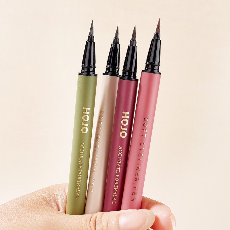 HOJO ♕Bút Kẻ Mắt Dạng Lỏng Màu Nâu/Đen Lâu Trôi Chống Thấm Nước #8078