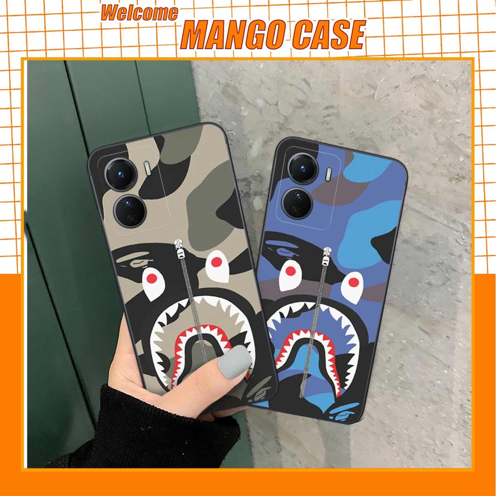 Ốp lưng điện thoại Vivo Y16 drew, kaws, bape cao cấp, vỏ ốp rẻ đẹp