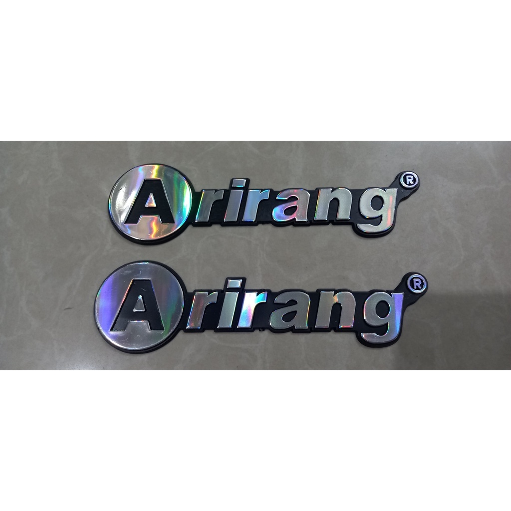 Tem Dán Thùng Loa Arirang
