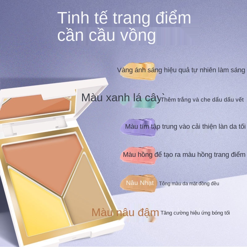 Kem che khuyết điểm để che các nốt mụn và vết thâm.