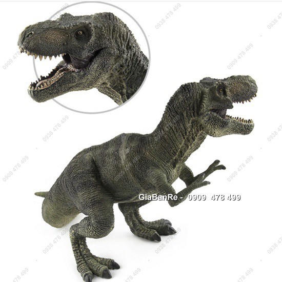 Mô Hình Khủng Long Bạo Chúa T-Rex Đứng Thẳng - Cao 18cm - Dài 28cm - 7728.1