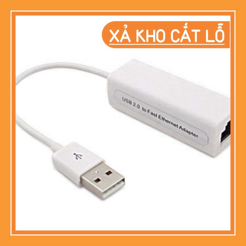 (SEO KHỦNG) Dây Cáp Chuyển USB Sang Cổng LAN 2.0