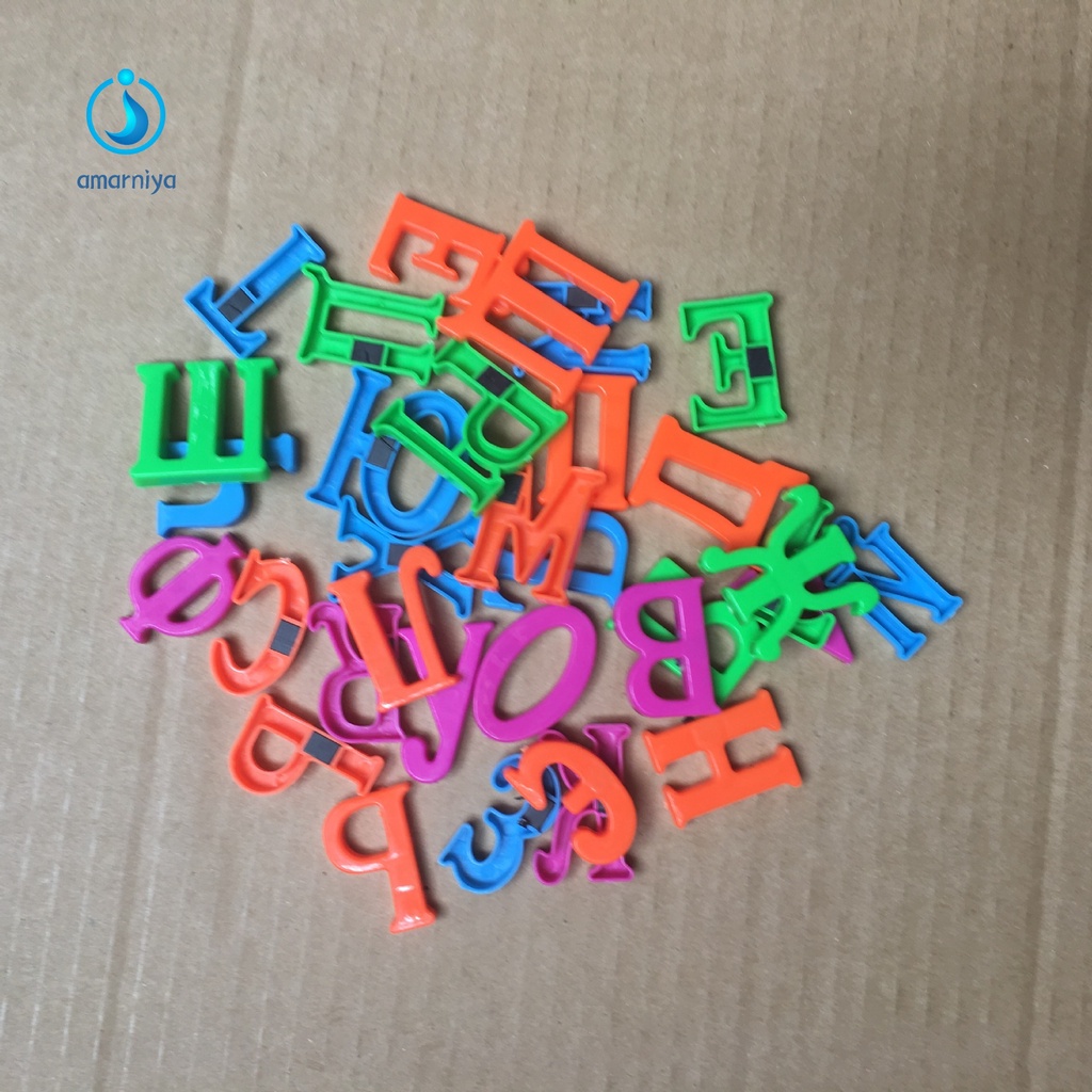 Bộ 33 chữ cái Nga có nam châm gắn tủ lạnh giáo dục sớm cho bé