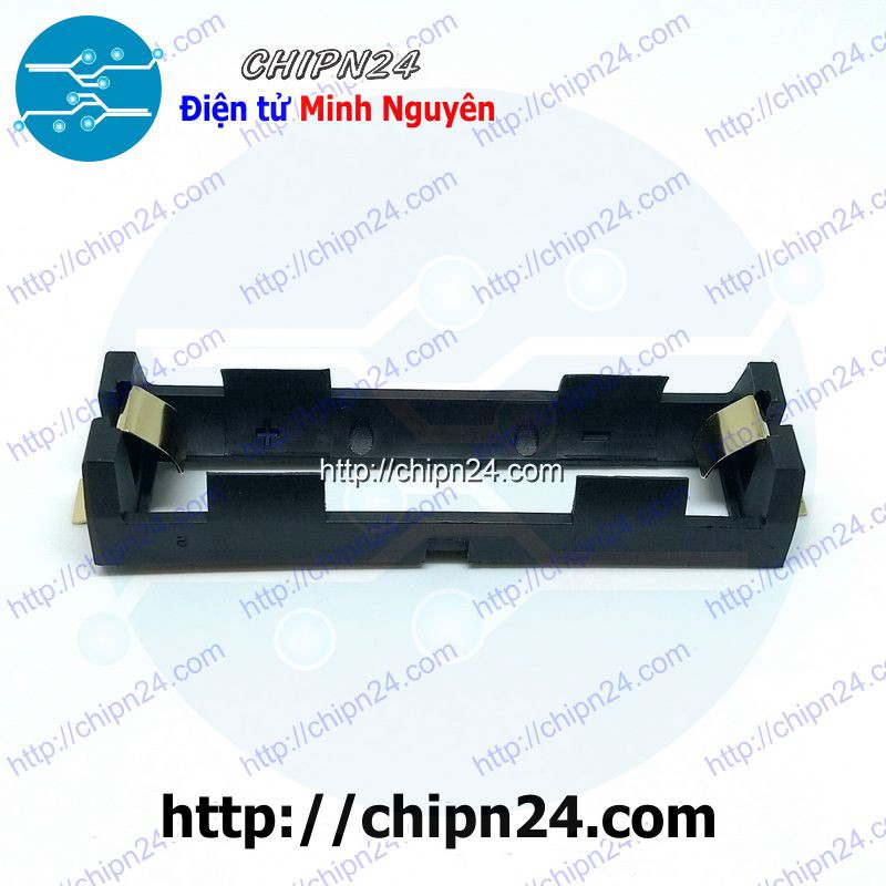 [1 CÁI] (C73) Đế 18650 1 viên hàn mạch