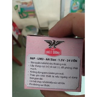 Pin con ó AA ( hộp 24 viên )