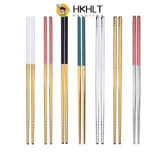 Set 5 đôi đũa mạ vàng 304 độc đáo