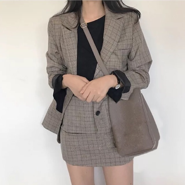 Bộ vét caro