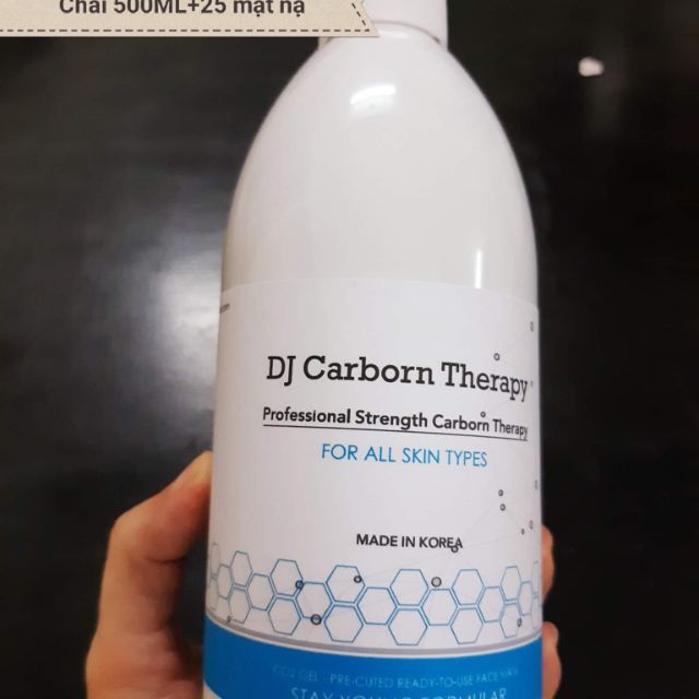 500ml + 25 MẶT NẠ THẢI ĐỘC DJ CARBOXY CO2