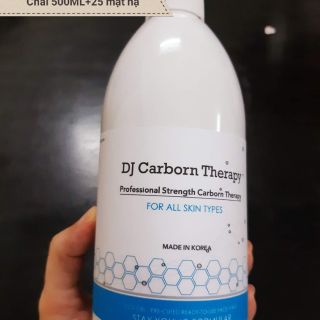 500ml + 25 MẶT NẠ THẢI ĐỘC DJ CARBOXY CO2