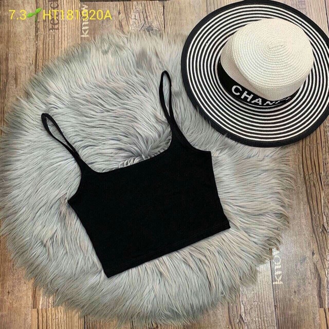 Free Ship-Áo 2 dây Nữ croptop Hở Lưng chất thun borip đẹp (Video shop quay)