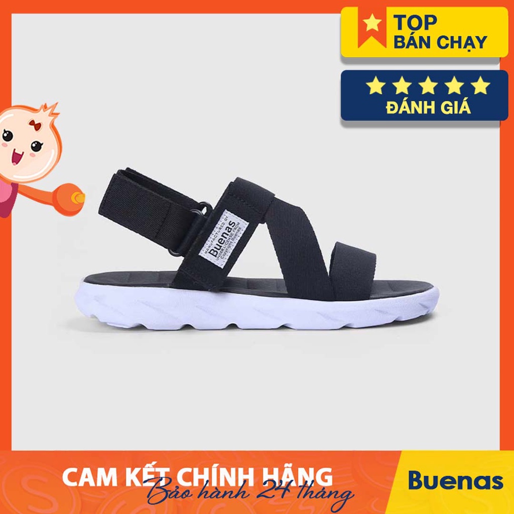 Giày Sandal Nam Nữ S7 - Buenas,  Sandal Nam nữ Đi Học [Chính Hãng-Ảnh thật-Full size 36-43]