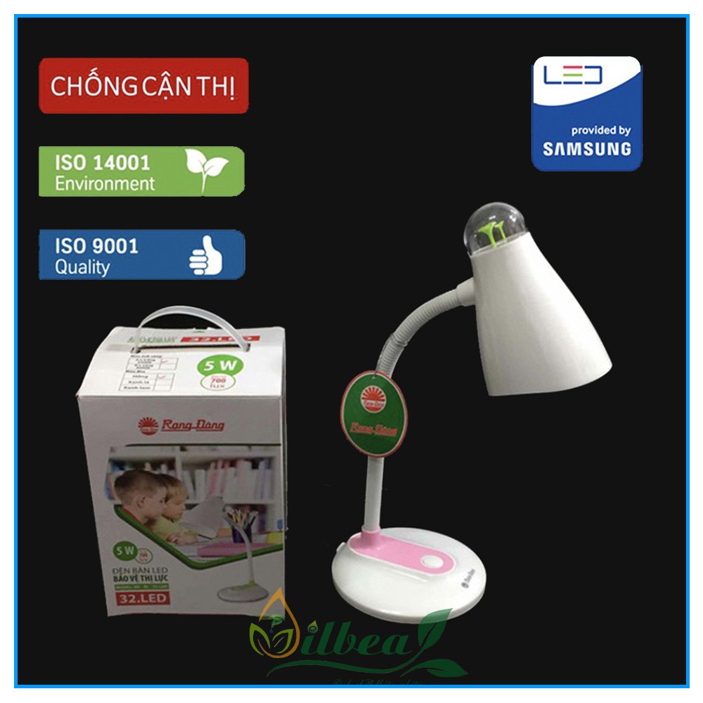 [Mã LIFEHOT1505 giảm 10% đơn 99K] Đèn Học Để Bàn Chống Cận Rạng Đông RD-32 LED