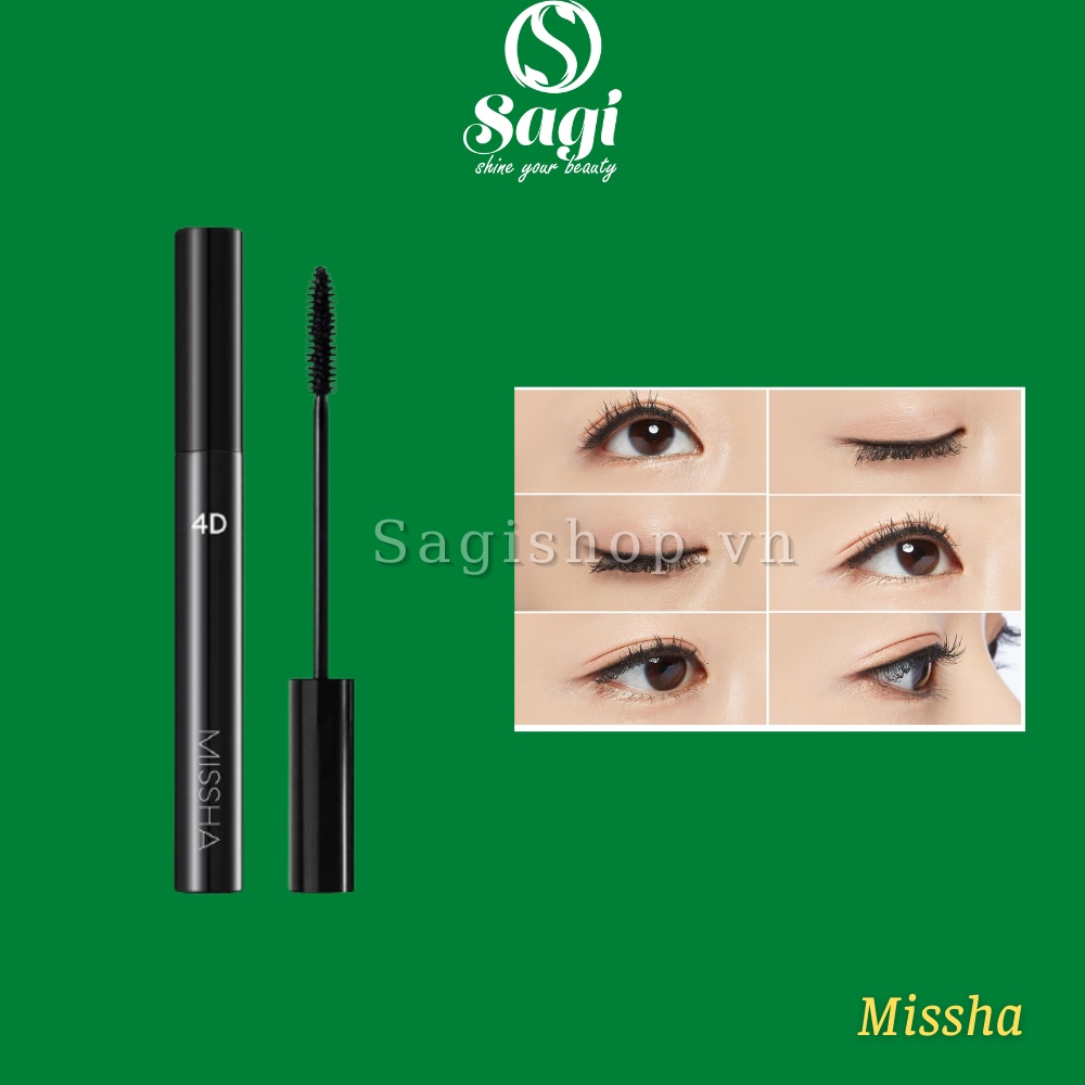 Mascara Làm Dày Mi Missha The Style 4D