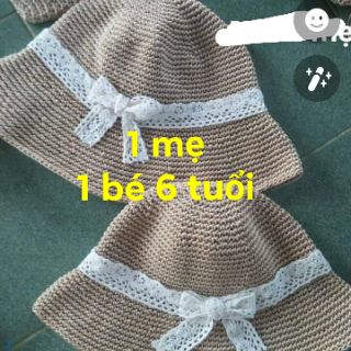 9 mũ bé. 2 mũ mẹ. 2 túi