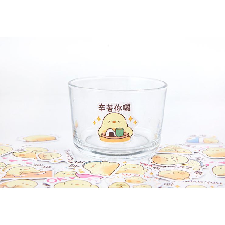 Bộ 45 Sticker Gà Và Thỏ E73