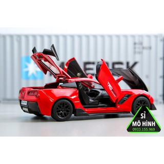 Mô hình xe Chevrolet Corvette 1:32 Đỏ