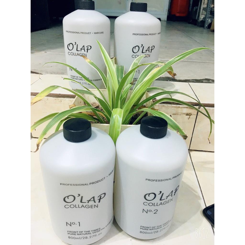 Uốn đa năng uốn nóng lạnh olap colagen 800ml x 2