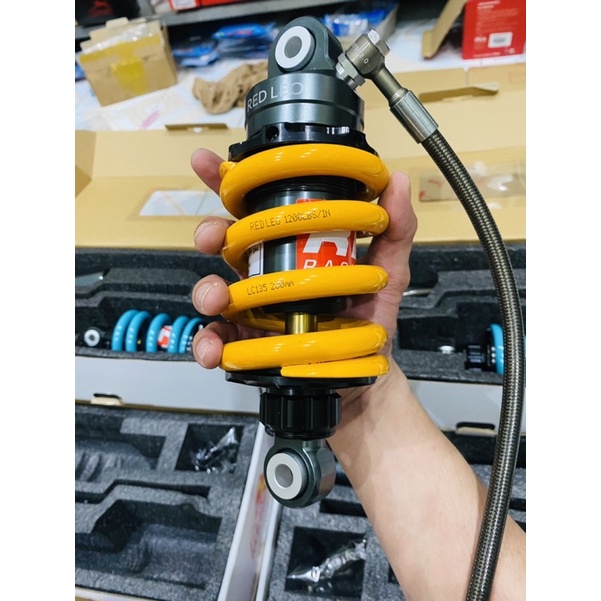 Phuộc redleo đủ màu có bình dầu tăng chỉnh