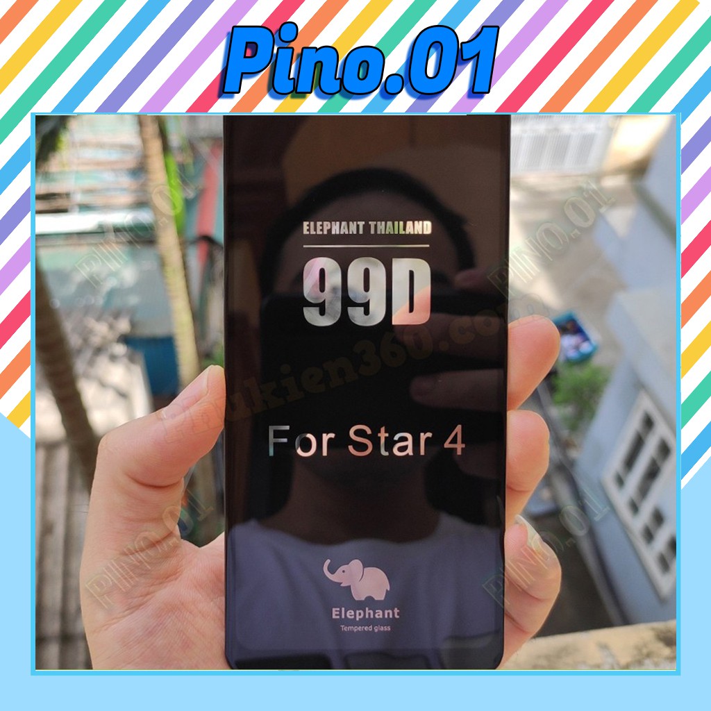 Kính Cường Lực Vsmart Star 3/Vsmart Star 4 Full Màn 99D (Dùng Chung)