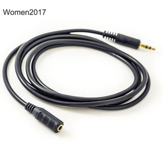 WMDS 3.5mm Male to 3.5mm Female Extension Stereo Audio Cable Tool Headset Dual Use