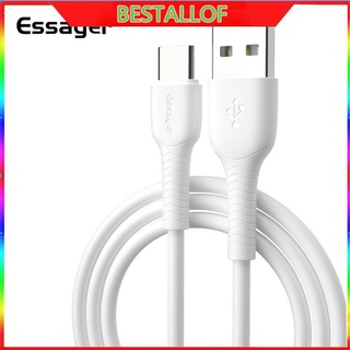 Dây Cáp Sạc Essager Cổng USB Type C  Dành Cho Samsung , Sony , Oppo , LG , Huawei , Xiaomi